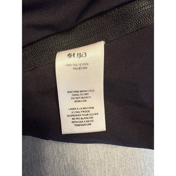 Lija Womens Size 4 Black Golf Tennis Skort Side Slip Closure Front Slit Athletic - Picture 5 of 8